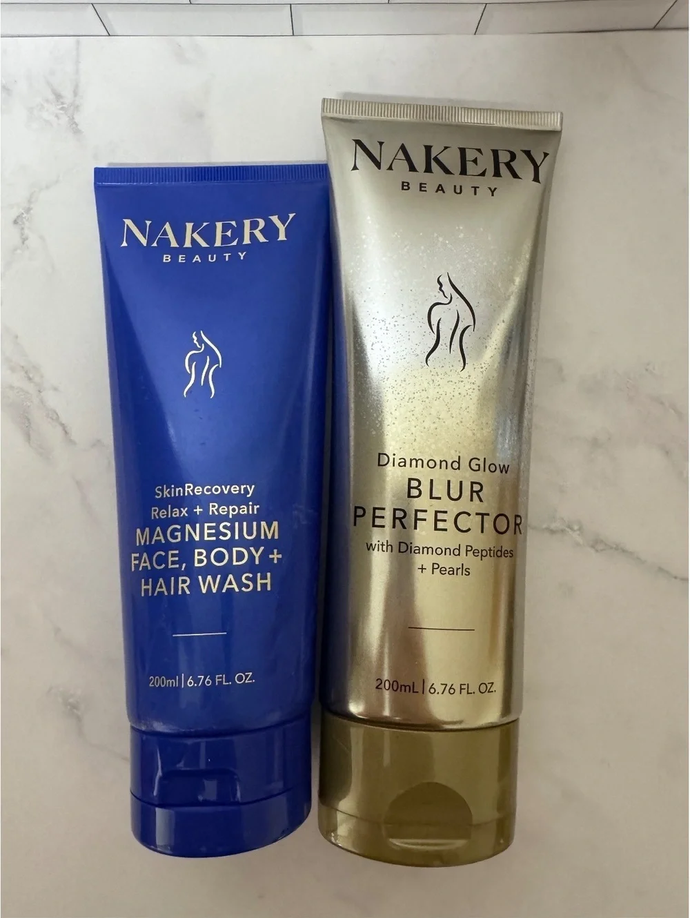 Nakery Beauty Diamond Glow Blur Perfector & Magnesium Wash Duo 200mL